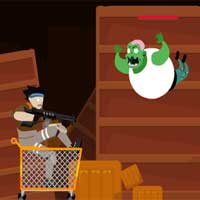 Free online html5 games - Zombies on Wheels The Arrival game 
