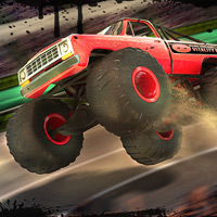 Free online html5 games - Monster Truck Nitro Stadium game 