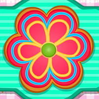 Free online html5 games - Yummy Flower Cookies game 