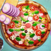 Free online html5 games - Pizza Realife Cooking game 
