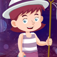 Free online html5 games - G4K Fishing Girl Escape  game 