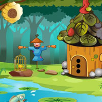 Free online html5 games - G2J Waterfowl Escape From Cage game 