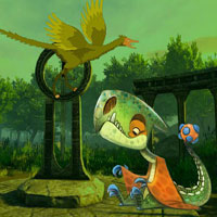 Free online html5 games - BIG Escape From Mystical Dragon Land game - Games2rule 