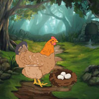 Free online html5 games - Wow Aid Hen To Find Eggs game 