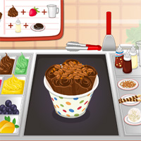 Free online html5 games - Thai Ice Cream Rolls game 
