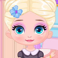 Free online html5 games - Baby Elsa New Room Makeover game 