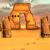 Free online html5 games - Find the Golden Camel in Desert 2 game 