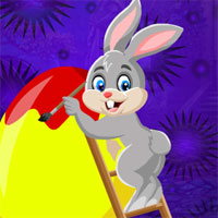 Free online html5 games - G4K Painter Rabbit Escape game 