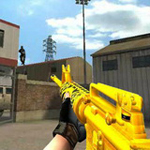Free online html5 games - CF Golden Gun Violent Block 2 game 