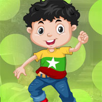 Free online html5 games - G4K Joyous Boy Escape game 