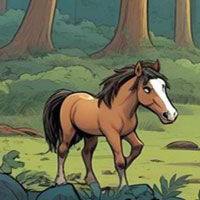 Free online html5 escape games - Gentle Horse Guid Rescue