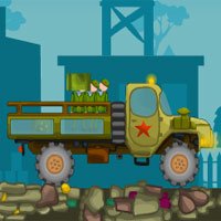 Free online html5 games - Ragdoll Truck game 